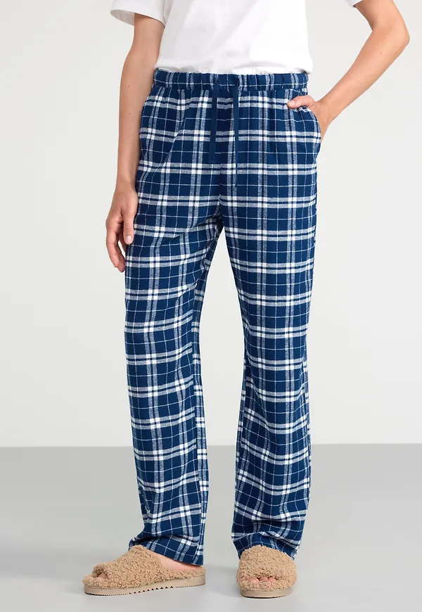 Pyjamasbyxa i flanell