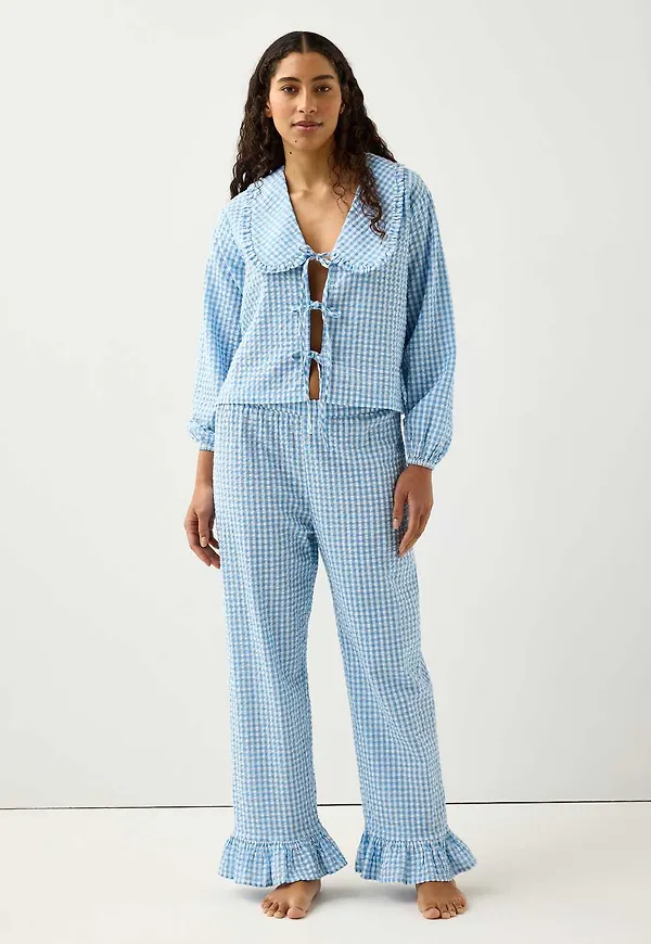 Pyjamasbyxor i bäckebölja