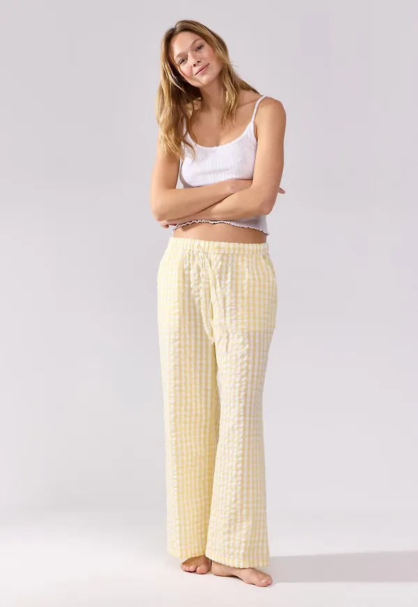 Pyjamasbyxor i bäckebölja
