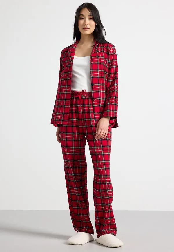 Pyjamasbyxor i flanell