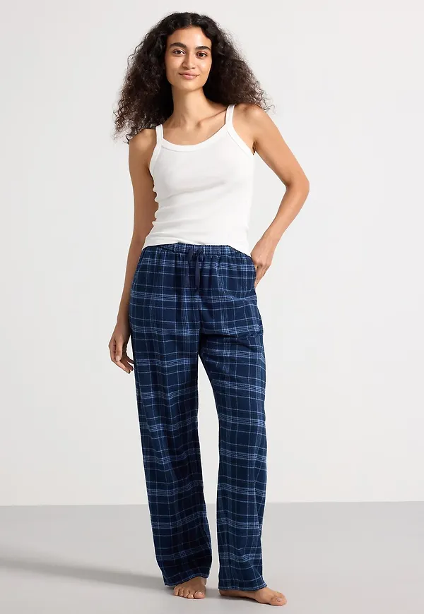 Pyjamasbyxor i flanell
