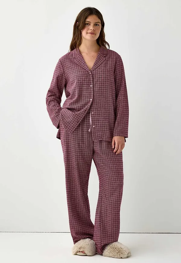 Pyjamasbyxor i flanell