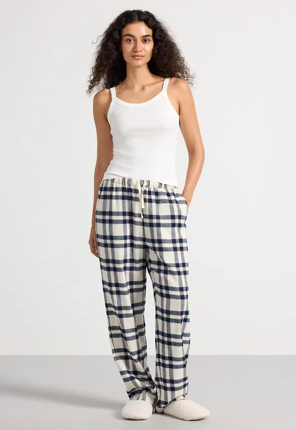 Pyjamasbyxor i flanell