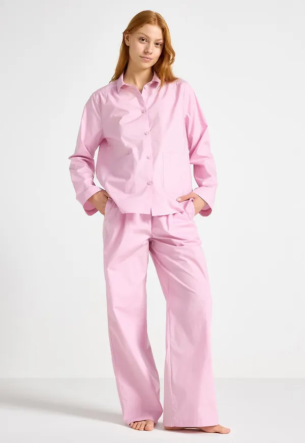 Pyjamasbyxor i poplin