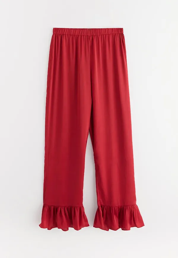 Pyjamasbyxor i satin