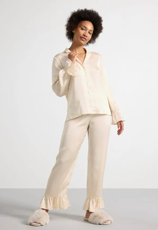 Pyjamasbyxor i satin