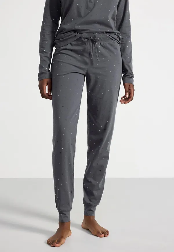 Pyjamasbyxor med prickar