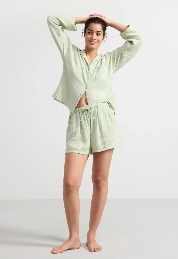 Pyjamasset i bomullsväv