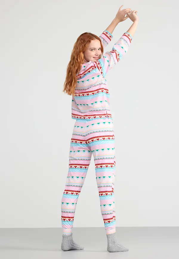 Pyjamasset med topp och byxa