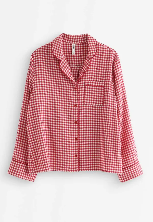 Pyjamasskjorta i flanell
