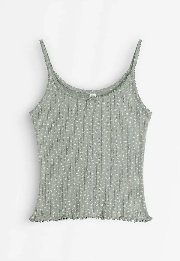 Pyjamastopp i pointelle