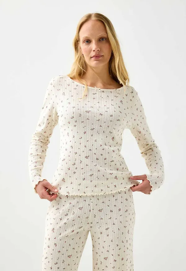 Pyjamastopp i pointelle