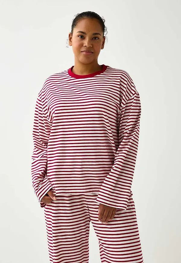 Pyjamastopp med långa ärmar