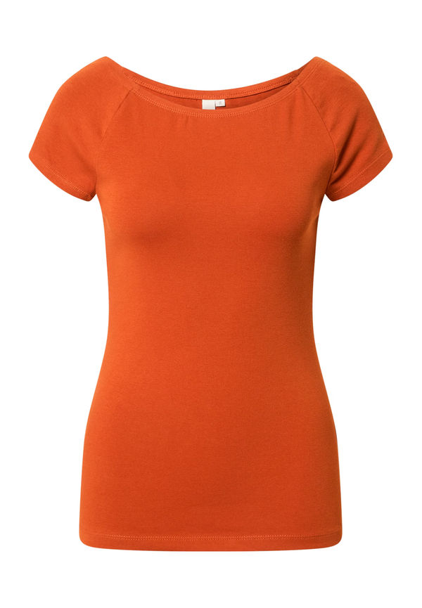QS by s.Oliver T-shirt mörkorange