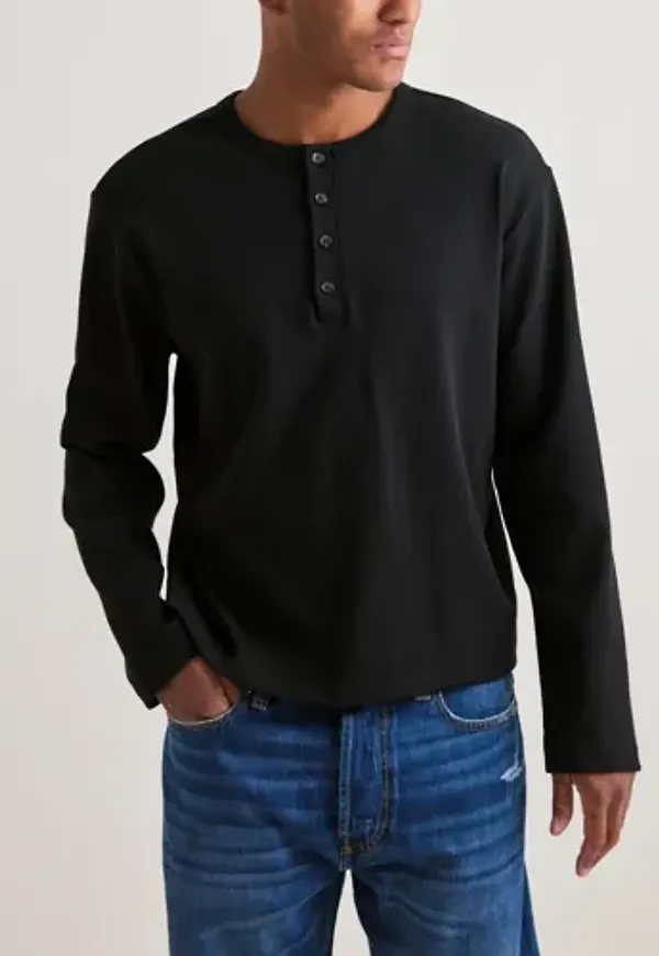 Que Sera Sera Harry Henley LS Farfarströjor Svart