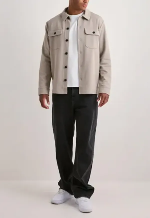 Que Sera Sera Luke Loose denim Loose fit jeans Svart
