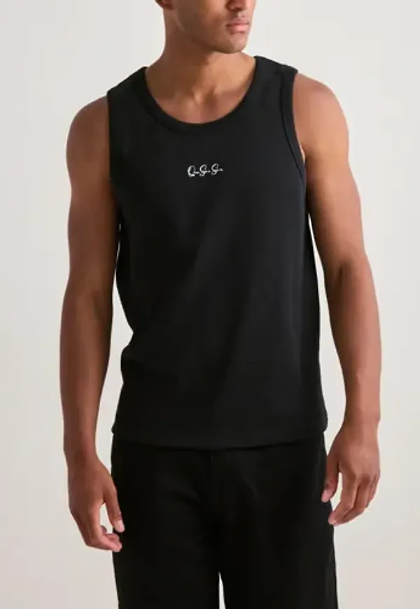 Que Sera Sera Toby Tank Top Linnen & ärmlösa toppar Svart