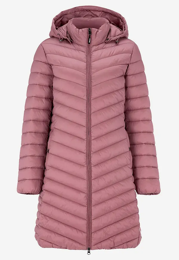 Quiltad lättviktsjacka