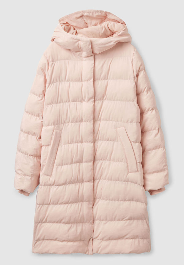 QUILTED FLWRDWN™ PUFFER COAT