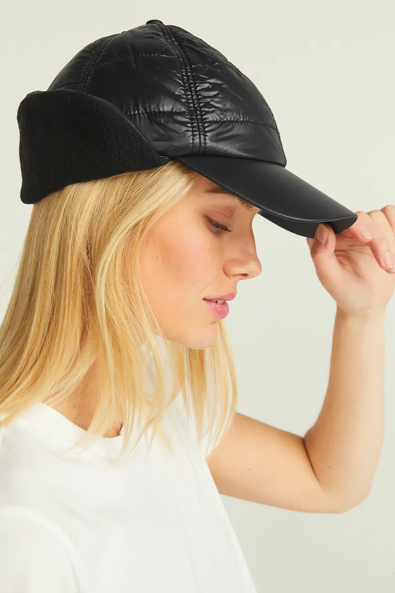 Quilted warm cap