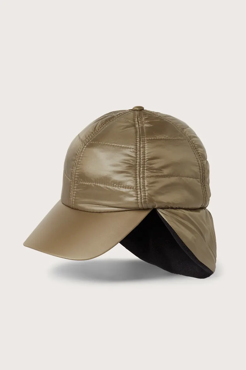 Quilted warm cap