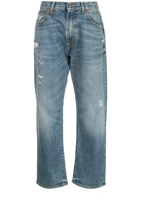 R13 boyfriend-jeans - Blå