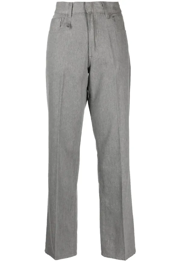 R13 Lemmy straight-jeans - Grå