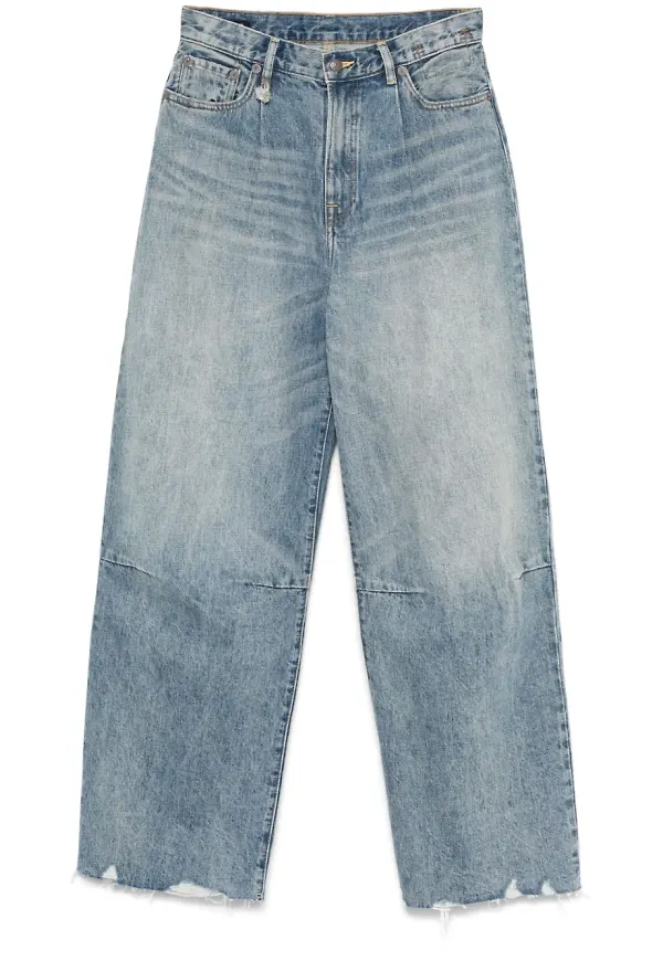 R13 wide leg-jeans - Blå
