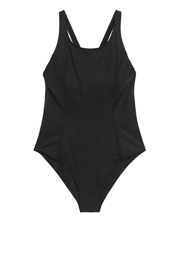 Racerback Swimsuit - Black