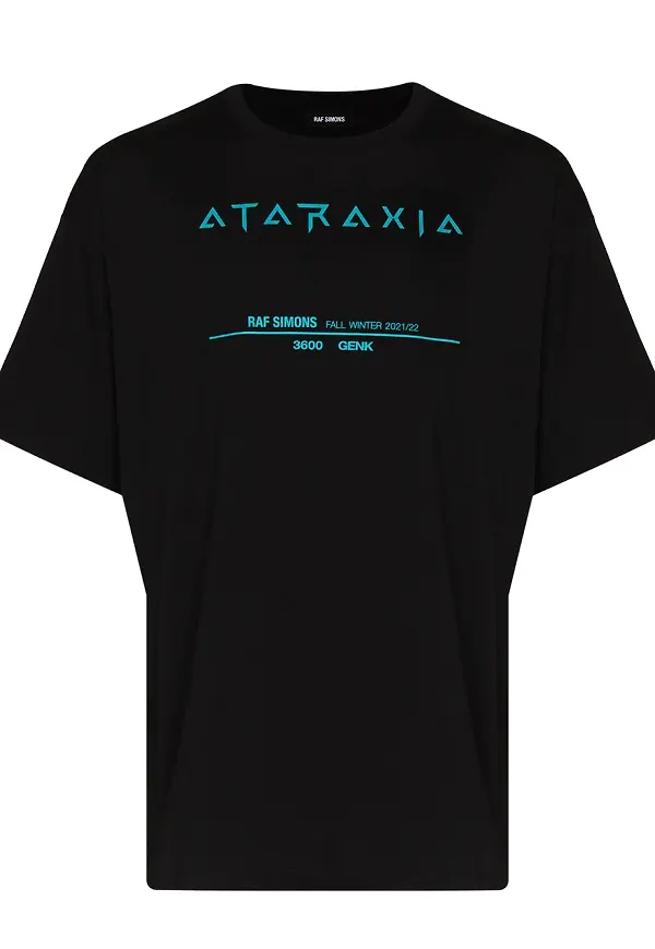 Raf Simons Ataraxia Tour t-shirt - Svart