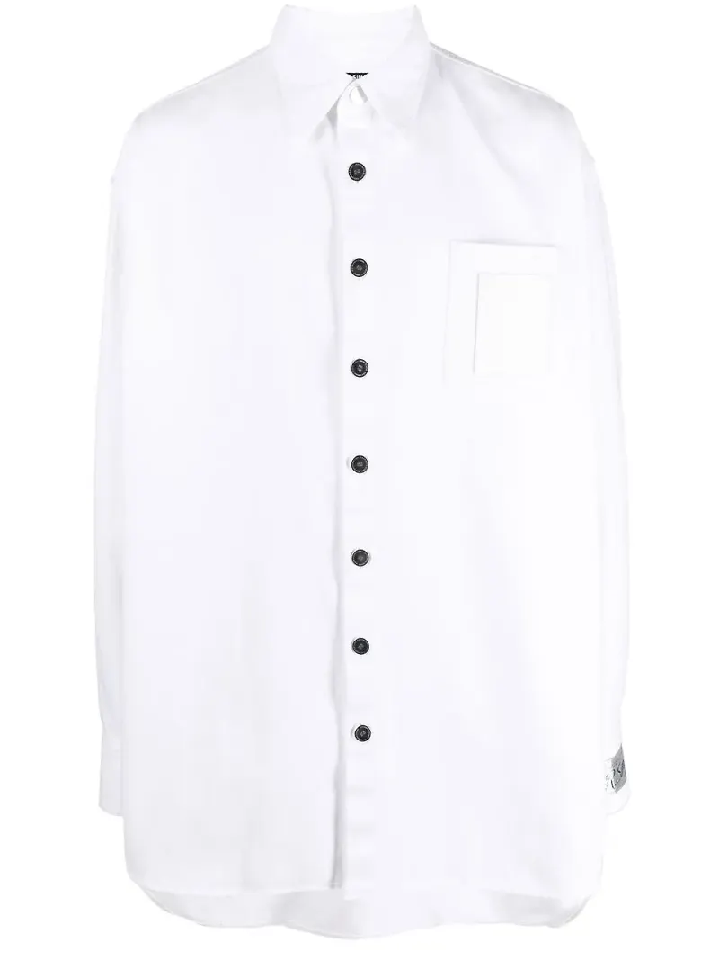 Raf Simons jeansskjorta - Vit