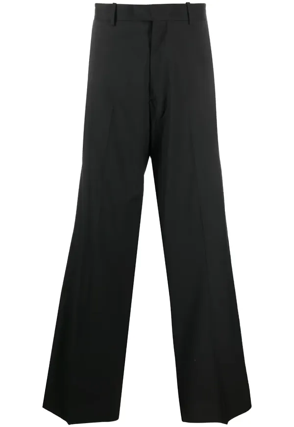 Raf Simons raka byxor - Svart