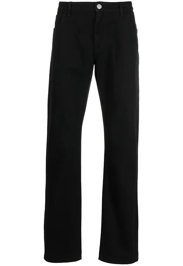 Raf Simons raka byxor - Svart