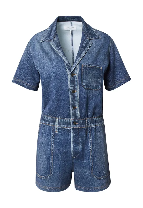 rag & bone Jumpsuit 'Miramar' blå denim