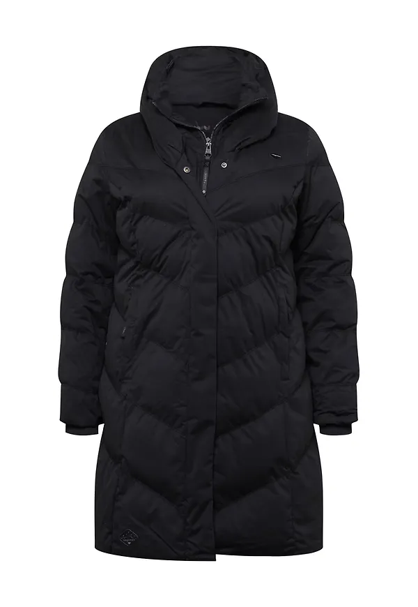 Ragwear Plus Vinterkappa 'NATALKA' svart