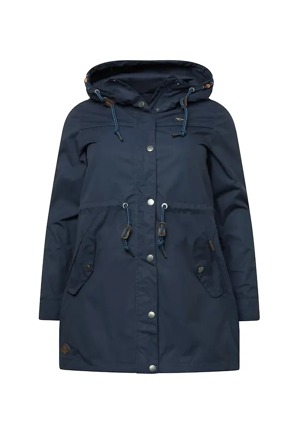 Ragwear Plus Övergångsparkas 'CANNY' marinblå