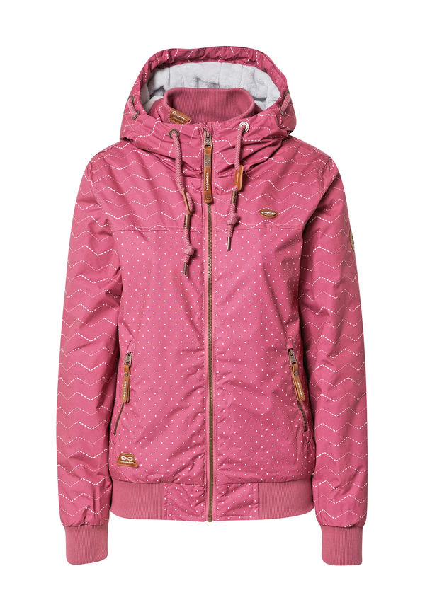 Ragwear Övergångsjacka rosa / vit