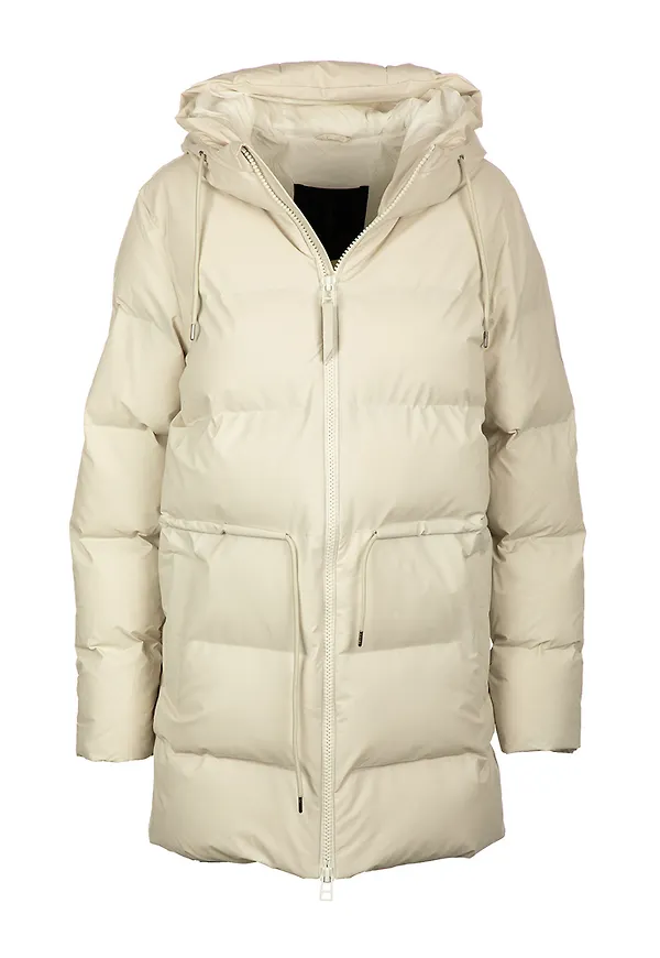 Rains - Dunjackor - Beige - Dam - Storlek: Xs,2Xs