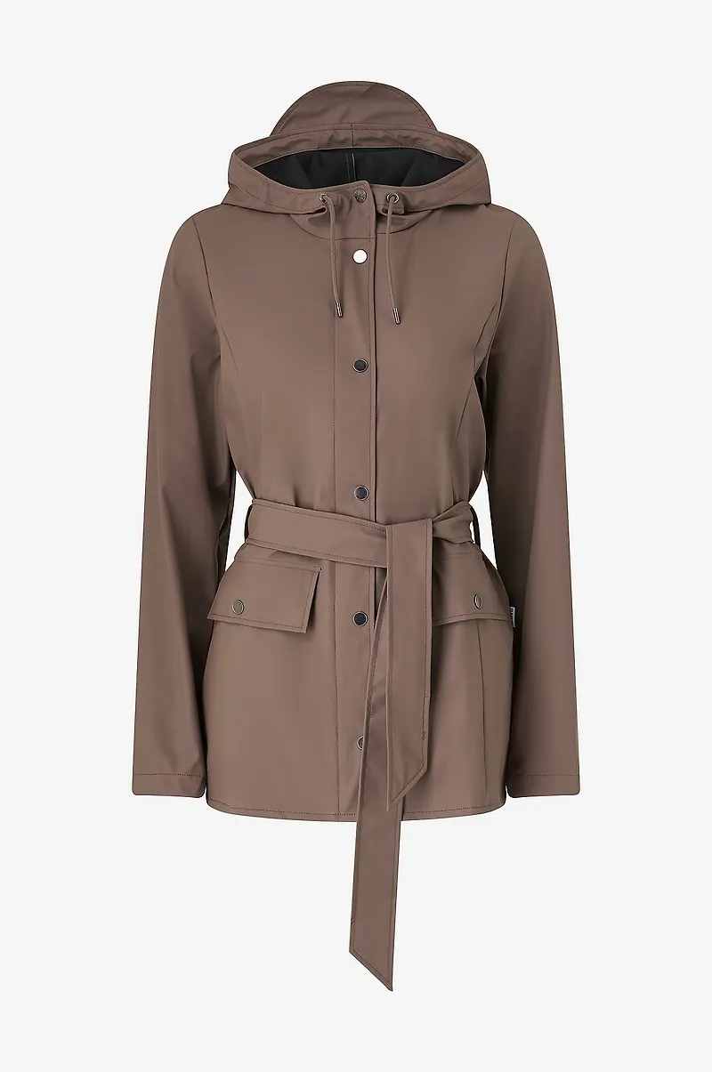 Rains - Regnjacka Curve Jacket W3 - Brun