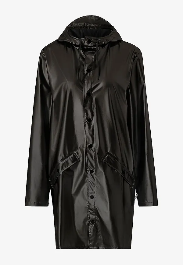 Rains - Regnjacka Long Jacket - Svart