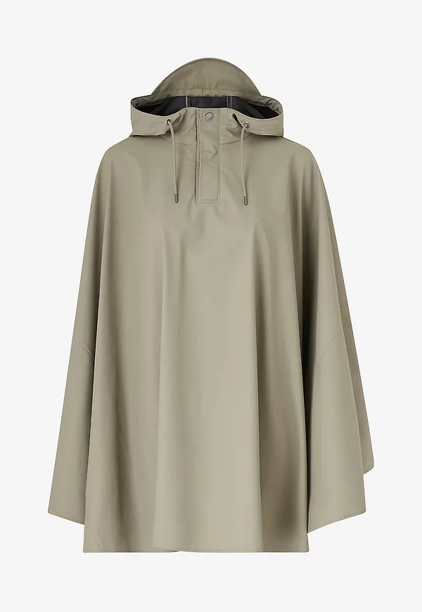 Rains - Regnponcho Cape W3 - Grön