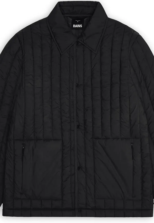 Rains Banja Liner Overshirt T1 Black