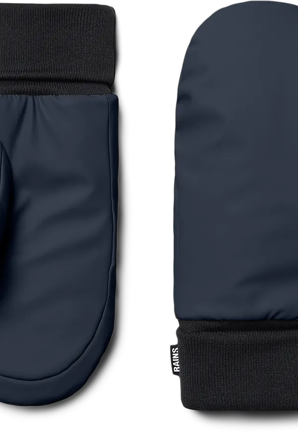 Rains Puffer Mittens Navy