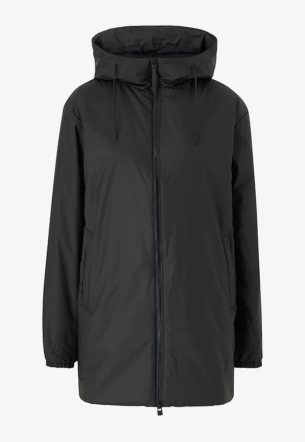 Rains - Regnjacka Lohja Long Jacket W3T2 - Svart