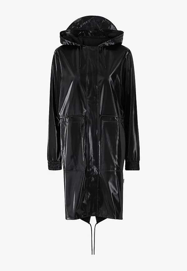 Rains - Regnparkas String W Parka - Grå
