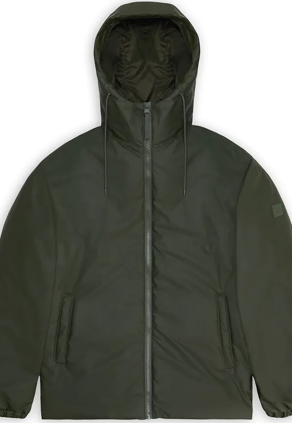 Rains Unisex Lohja Insulated Jacket W3T1 Green