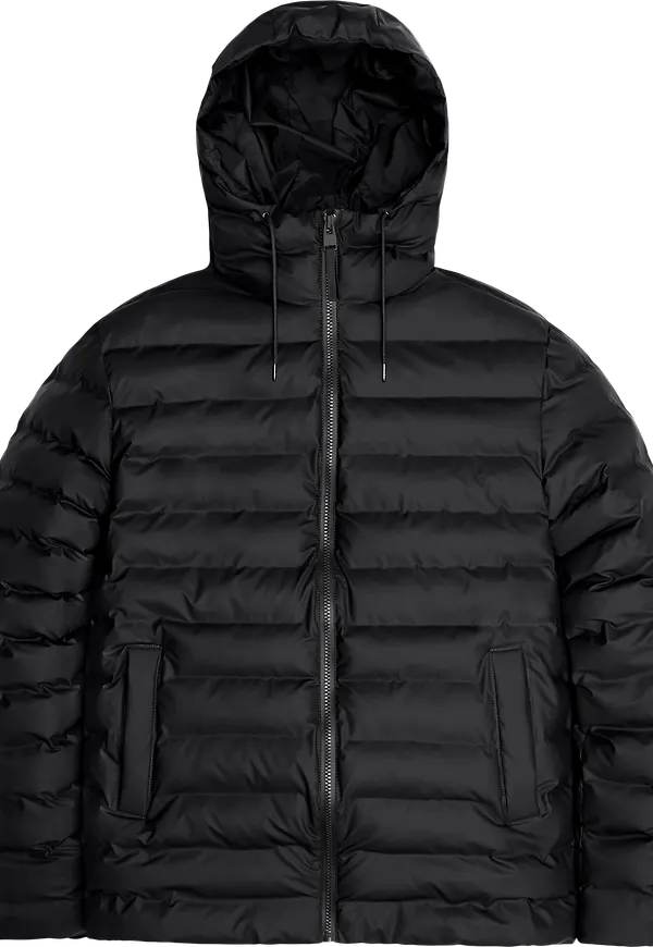 Rains Unisex Lohja Puffer Jacket W3T2 Black