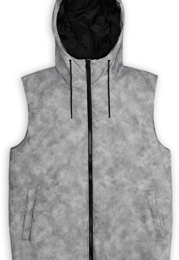 Rains Unisex Lohja Vest W3T1 Distressed Grey