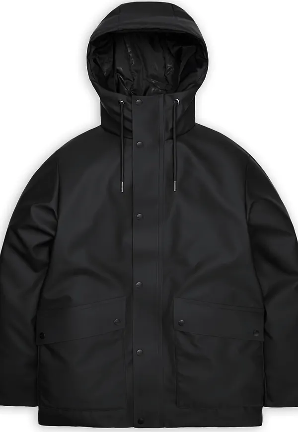 Rains Unisex Nome Parka W3T3 Black