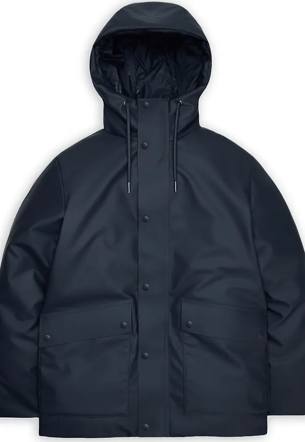 Rains Unisex Nome Parka W3T3 Navy